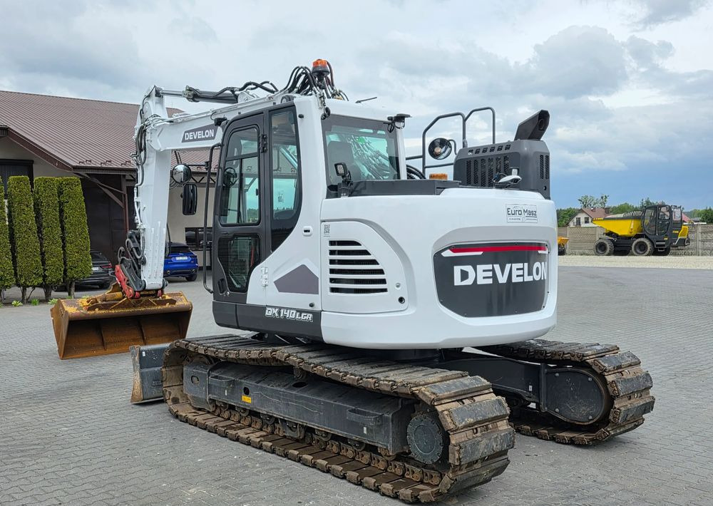 Doosan DX 140 LCR-7, 2023 ROK, 1030 MTH, OIL QUICK OQ65 - Lánctalpas kotró: 5 kép. Doosan DX 140 LCR-7, 2023 ROK, 1030 MTH, OIL QUICK OQ65 - Lánctalpas kotró: 5 kép.