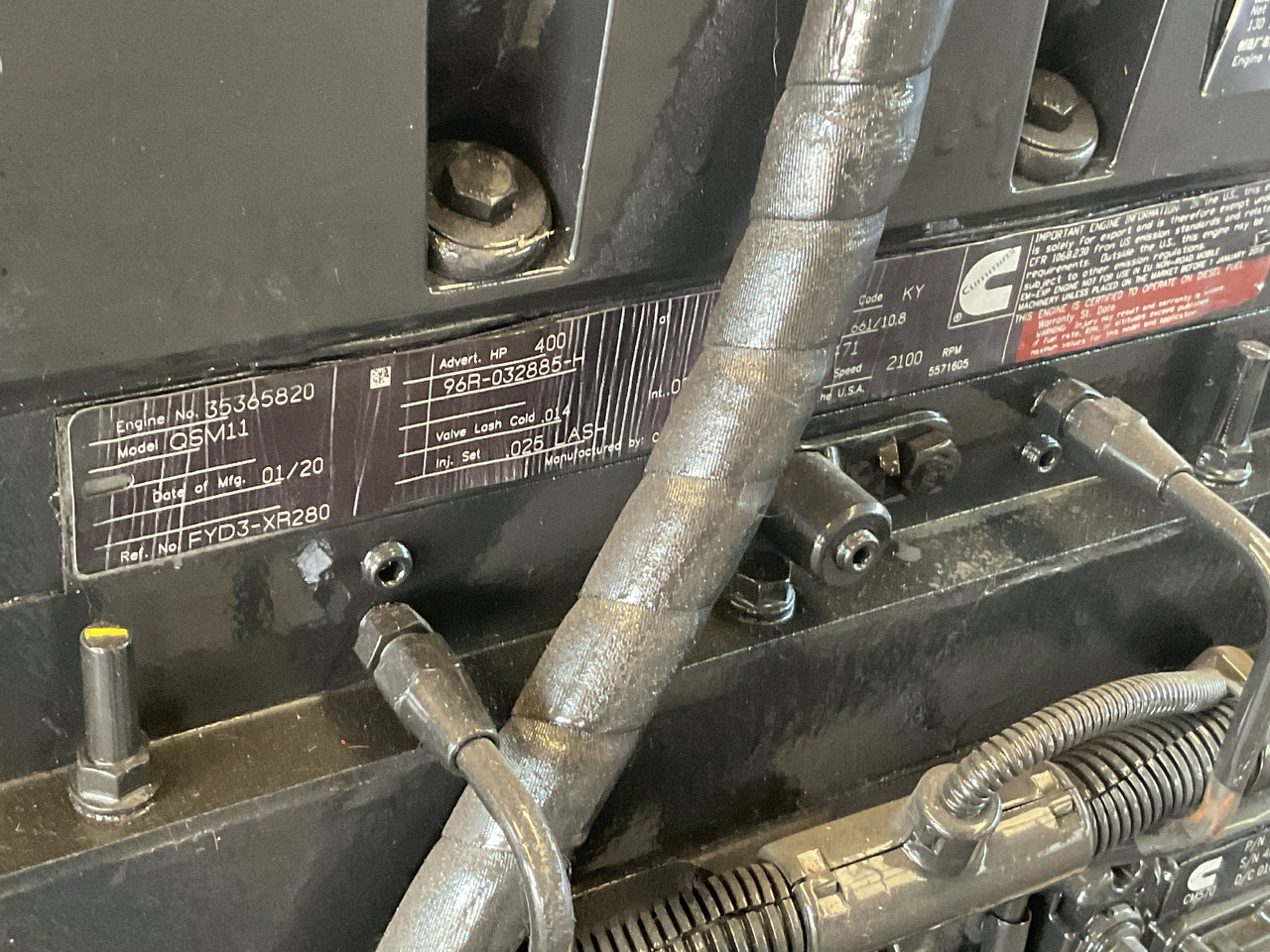 Cummins QSM11, brand new diesel engine. CPL 8471 - Motor: 4 kép. Cummins QSM11, brand new diesel engine. CPL 8471 - Motor: 4 kép.