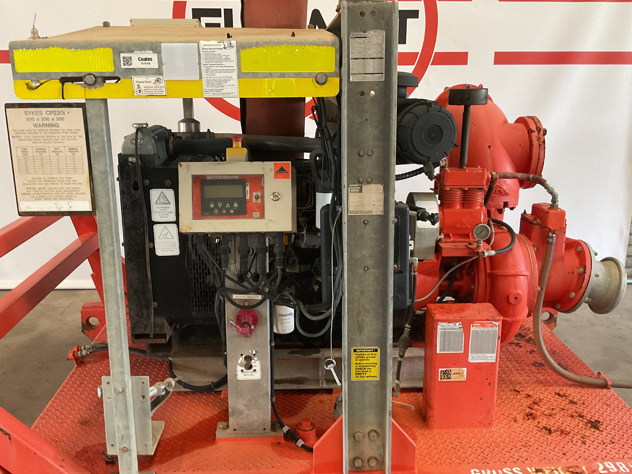 Sykes CP220i water pump, very complete. Perkins powered water pump. - Vízszivattyú: 3 kép. Sykes CP220i water pump, very complete. Perkins powered water pump. - Vízszivattyú: 3 kép.