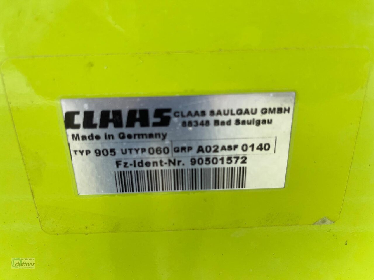 CLAAS PU 300 HD L Pro - Takarmánybetakarító gép: 4 kép. CLAAS PU 300 HD L Pro - Takarmánybetakarító gép: 4 kép.