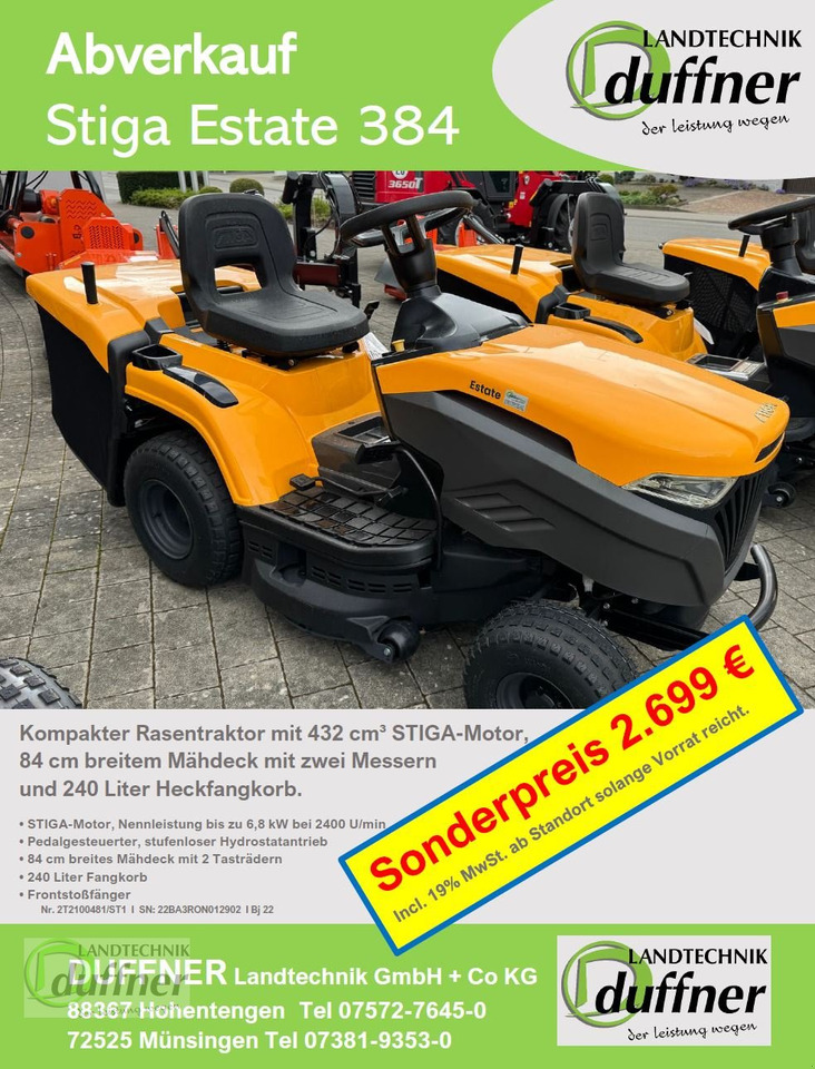 Stiga Stiga Estate 384 Hydr - Kerti fűkasza: 1 kép. Stiga Stiga Estate 384 Hydr - Kerti fűkasza: 1 kép.