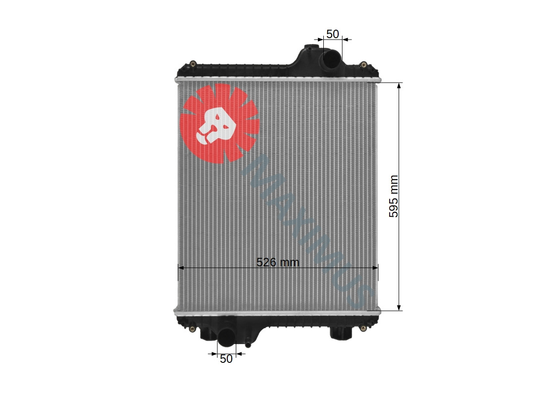 CASE NEW HOLLAND MXM140 , MXM155 , TM140 , TM155 - Radiátor - Traktor: 2 kép. CASE NEW HOLLAND MXM140 , MXM155 , TM140 , TM155 - Radiátor - Traktor: 2 kép.