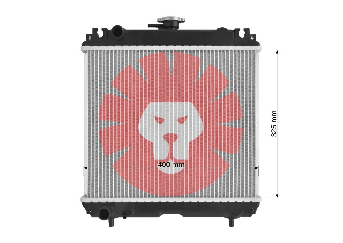 KUBOTA F2260 F2560 B2410 B2710 ZD28 ZD25 B7800 B2910 B2630 B3030 B26 B3200 B3300 - Radiátor - Traktor: 3 kép. KUBOTA F2260 F2560 B2410 B2710 ZD28 ZD25 B7800 B2910 B2630 B3030 B26 B3200 B3300 - Radiátor - Traktor: 3 kép.