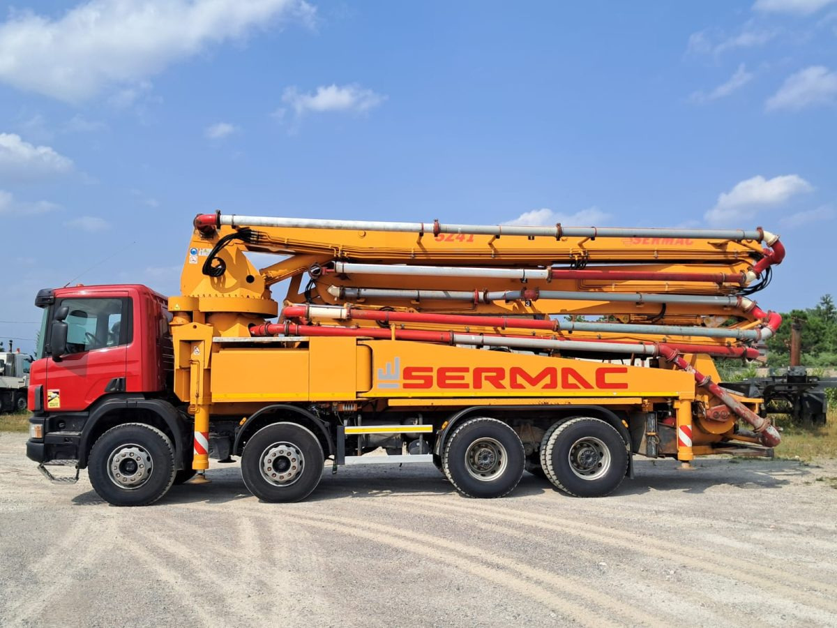Scania P 114 380 SERMAC 5Z41 - Betonpumpa: 4 kép. Scania P 114 380 SERMAC 5Z41 - Betonpumpa: 4 kép.