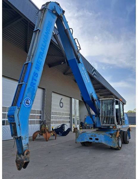 Fuchs MHL340D - Hulladék kotró: 4 kép. Fuchs MHL340D - Hulladék kotró: 4 kép.