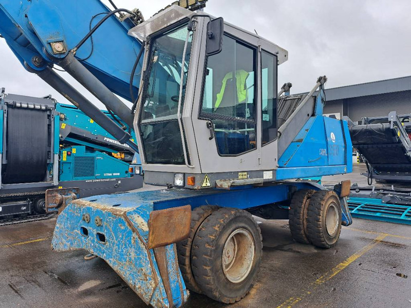 Fuchs MHL350C + generator - Hulladék kotró: 5 kép. Fuchs MHL350C + generator - Hulladék kotró: 5 kép.