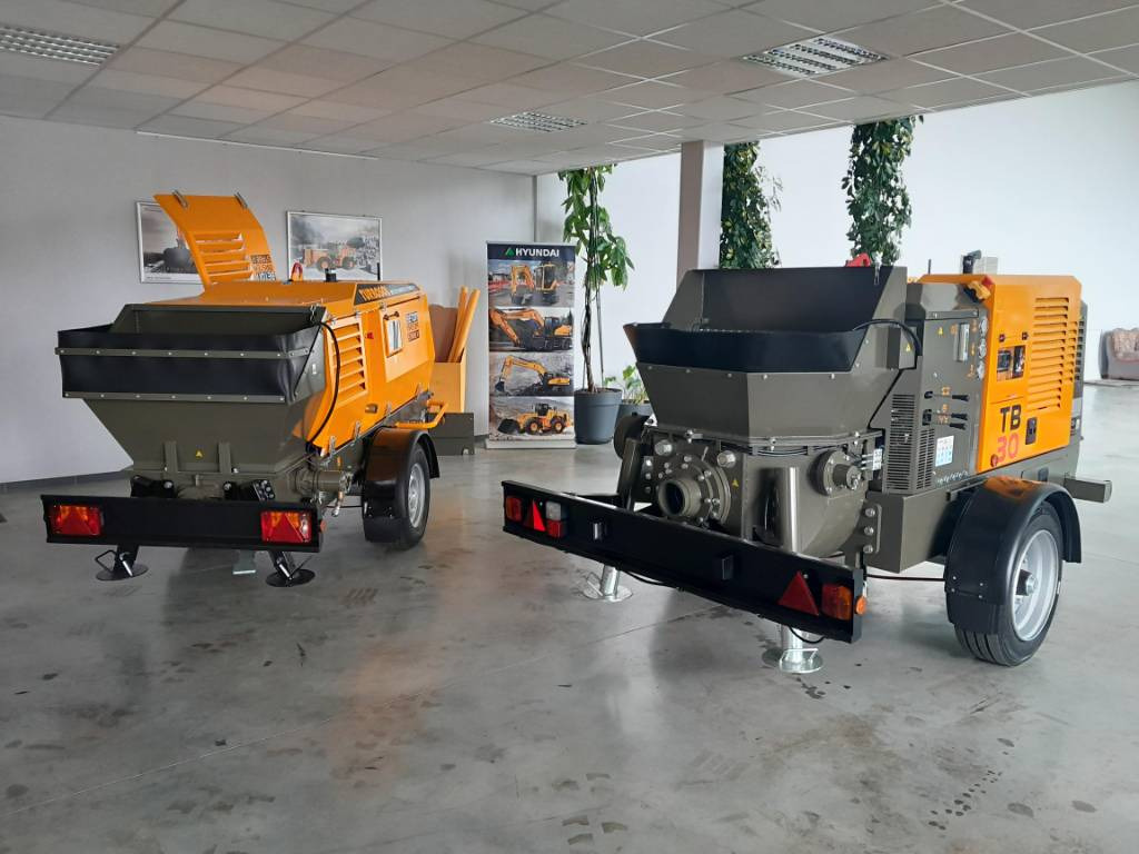 Turbosol TB30/T - Stabil betonszivattyú: 3 kép. Turbosol TB30/T - Stabil betonszivattyú: 3 kép.