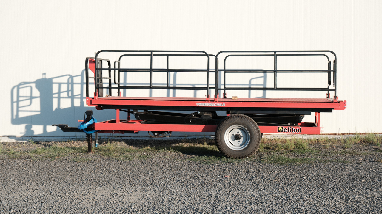 ELİBOL ELİBOL ORCHALIFT FRUIT COLLECTING TRAILER - Mezőgazdasági platós pótkocsi: 1 kép. ELİBOL ELİBOL ORCHALIFT FRUIT COLLECTING TRAILER - Mezőgazdasági platós pótkocsi: 1 kép.