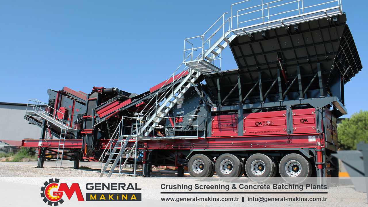GENERAL MAKİNA Limestone Crushing Plant - Mobil törőgép: 5 kép. GENERAL MAKİNA Limestone Crushing Plant - Mobil törőgép: 5 kép.