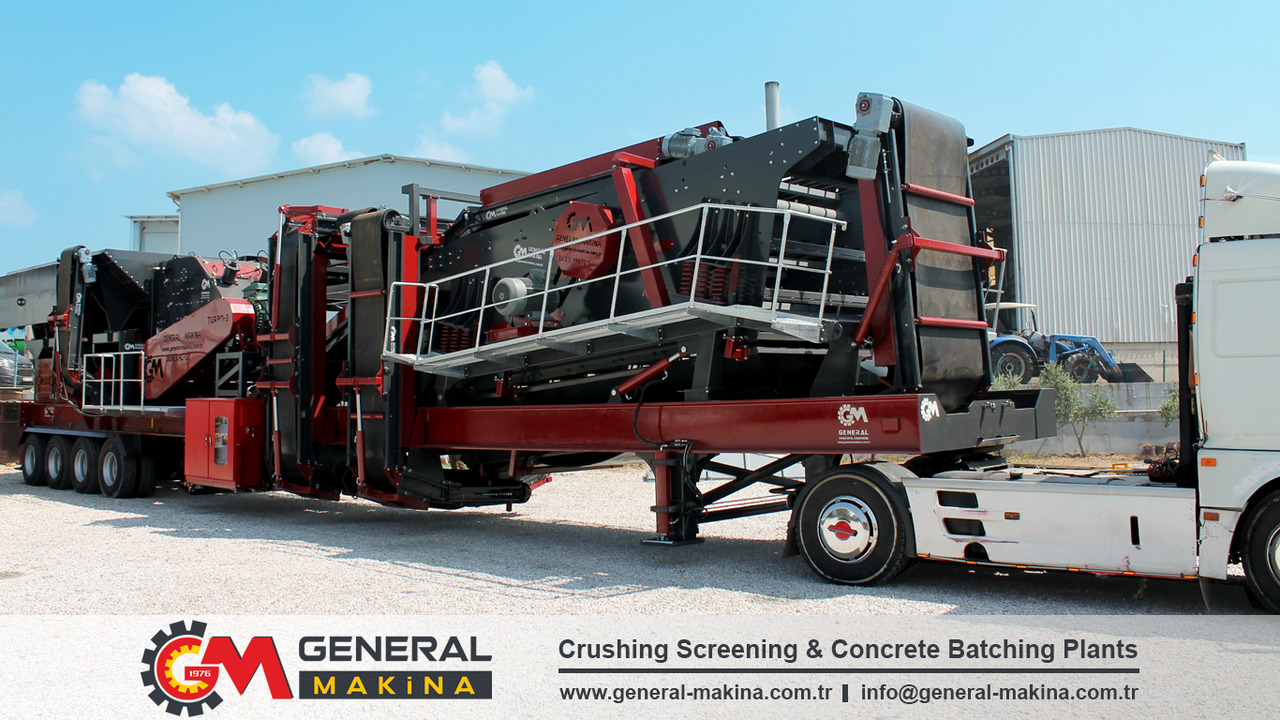 General Makina 02 Mobile Stone Crushing Plant - Mobil törőgép: 4 kép. General Makina 02 Mobile Stone Crushing Plant - Mobil törőgép: 4 kép.