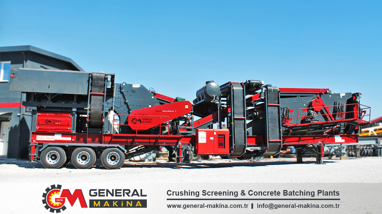 General Makina High Capacity Mobile Crusher Plant for Sale - Mobil törőgép: 1 kép. General Makina High Capacity Mobile Crusher Plant for Sale - Mobil törőgép: 1 kép.