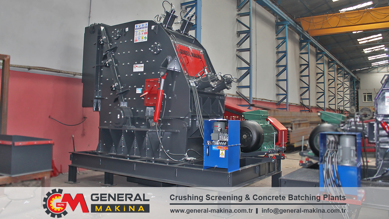 Új Röpítő törő General Makina Impact Rock Crusher: 10 kép.