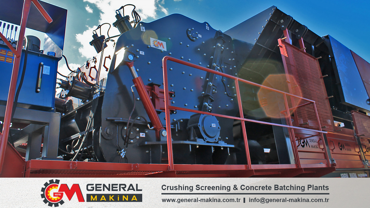 Új Röpítő törő General Makina Impact Rock Crusher: 9 kép.