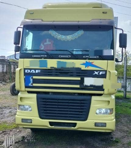 DAF XF 95 - Nyergesvontató: 3 kép. DAF XF 95 - Nyergesvontató: 3 kép.