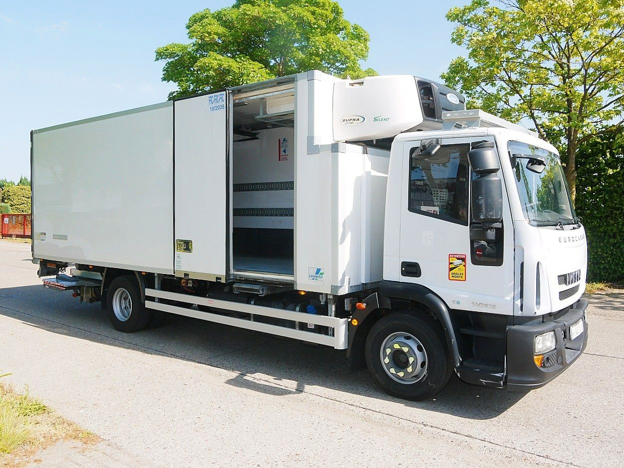Iveco 140E19 EUROCARGO KUHLKOFFER CARRIER SUPRA 1250MT - Hűtős teherautó: 4 kép. Iveco 140E19 EUROCARGO KUHLKOFFER CARRIER SUPRA 1250MT - Hűtős teherautó: 4 kép.