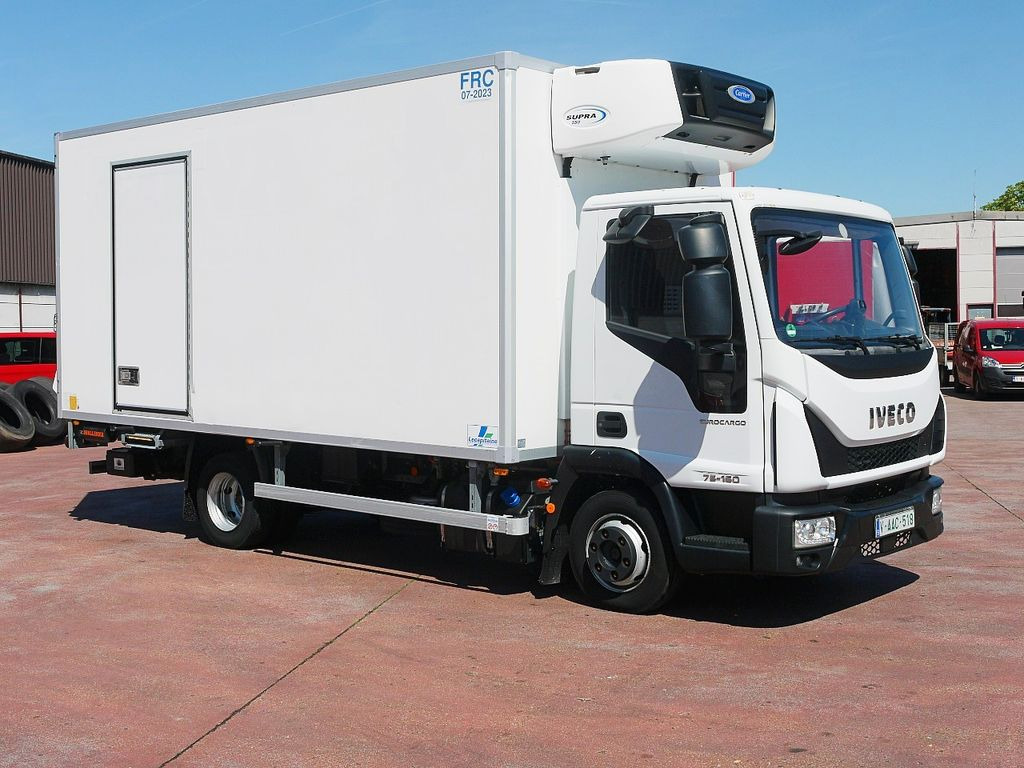 Iveco 75E16 EUROCARGO KUHLKOFFER CARRIER SUPRA 550 €6 - Hűtős teherautó: 2 kép. Iveco 75E16 EUROCARGO KUHLKOFFER CARRIER SUPRA 550 €6 - Hűtős teherautó: 2 kép.