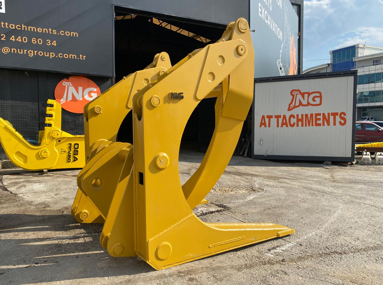 Új Polip kanál - Rakodógép LOADER LOG GRAPPLE - NG ATTACHMENTS: 14 kép.