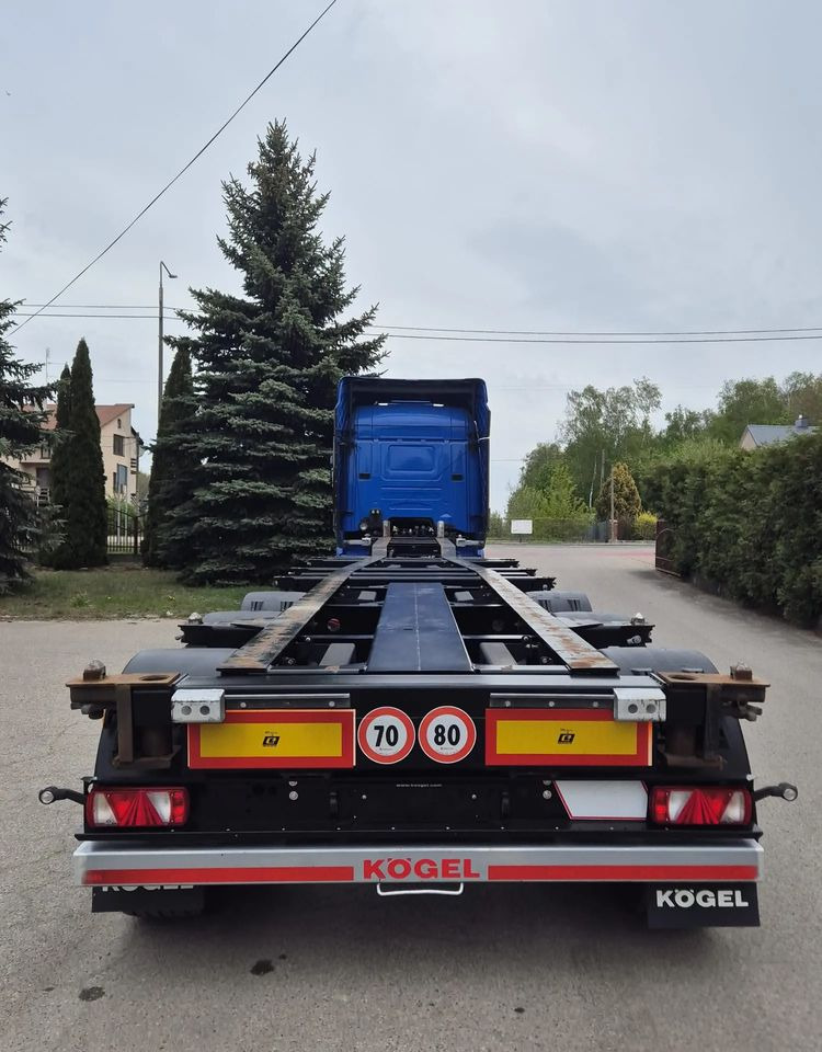 Kögel Podkontenerowa - Félpótkocsi cserefelépítményes: 5 kép. Kögel Podkontenerowa - Félpótkocsi cserefelépítményes: 5 kép.