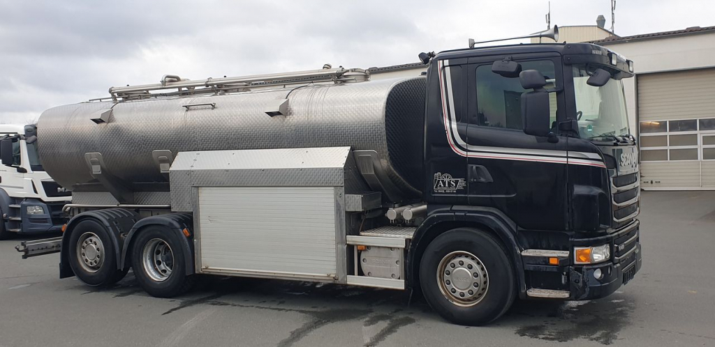 Scania G 420 (Nr. 5078) - Tartályos teherautó: 1 kép. Scania G 420 (Nr. 5078) - Tartályos teherautó: 1 kép.