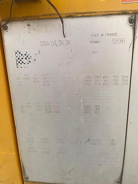 Potain GTMR 336 A - Önszerelő toronydaru: 5 kép. Potain GTMR 336 A - Önszerelő toronydaru: 5 kép.