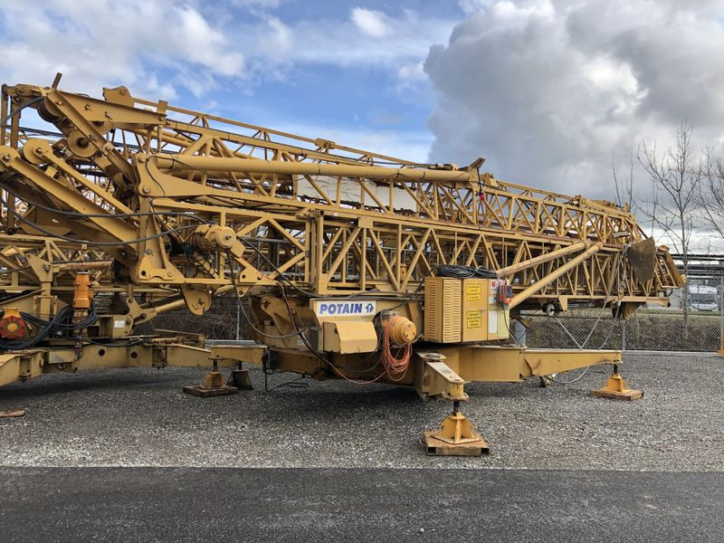 Potain GTMR 346 A - Önszerelő toronydaru: 1 kép. Potain GTMR 346 A - Önszerelő toronydaru: 1 kép.