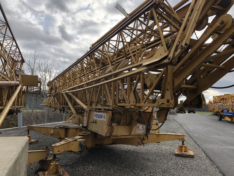 Potain GTMR 346 A - Önszerelő toronydaru: 2 kép. Potain GTMR 346 A - Önszerelő toronydaru: 2 kép.