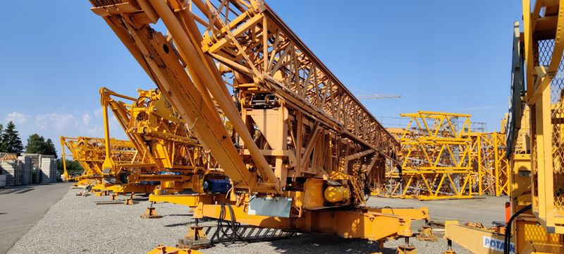 Potain GTMR 386 B - Önszerelő toronydaru: 2 kép. Potain GTMR 386 B - Önszerelő toronydaru: 2 kép.