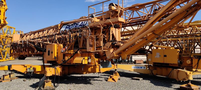 Potain GTMR 386 B - Önszerelő toronydaru: 1 kép. Potain GTMR 386 B - Önszerelő toronydaru: 1 kép.