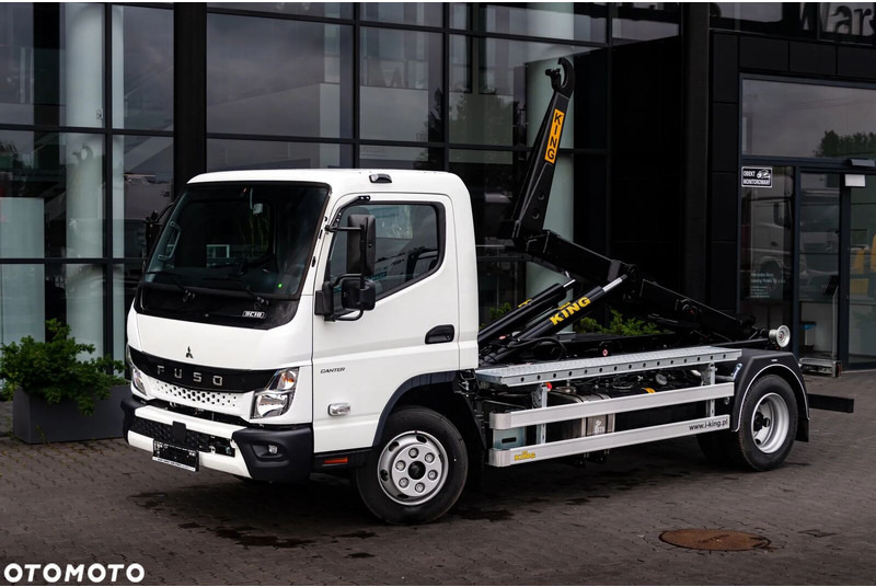 Mitsubishi Fuso 9C18 + KING HZ6R Hooklift - Horgos rakodó teherautó: 2 kép. Mitsubishi Fuso 9C18 + KING HZ6R Hooklift - Horgos rakodó teherautó: 2 kép.