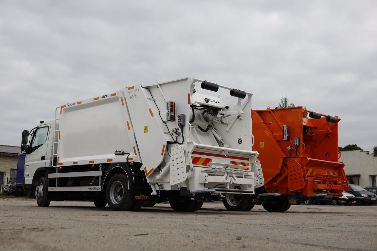 Mitsubishi Fuso 9C18 - Szemetesautó: 3 kép. Mitsubishi Fuso 9C18 - Szemetesautó: 3 kép.