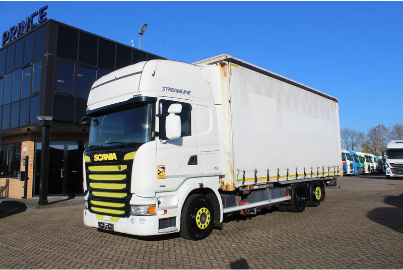 Scania R410 * RETARDER * 6X2 * FULL AIR * - Ponyvás teherautó: 1 kép. Scania R410 * RETARDER * 6X2 * FULL AIR * - Ponyvás teherautó: 1 kép.