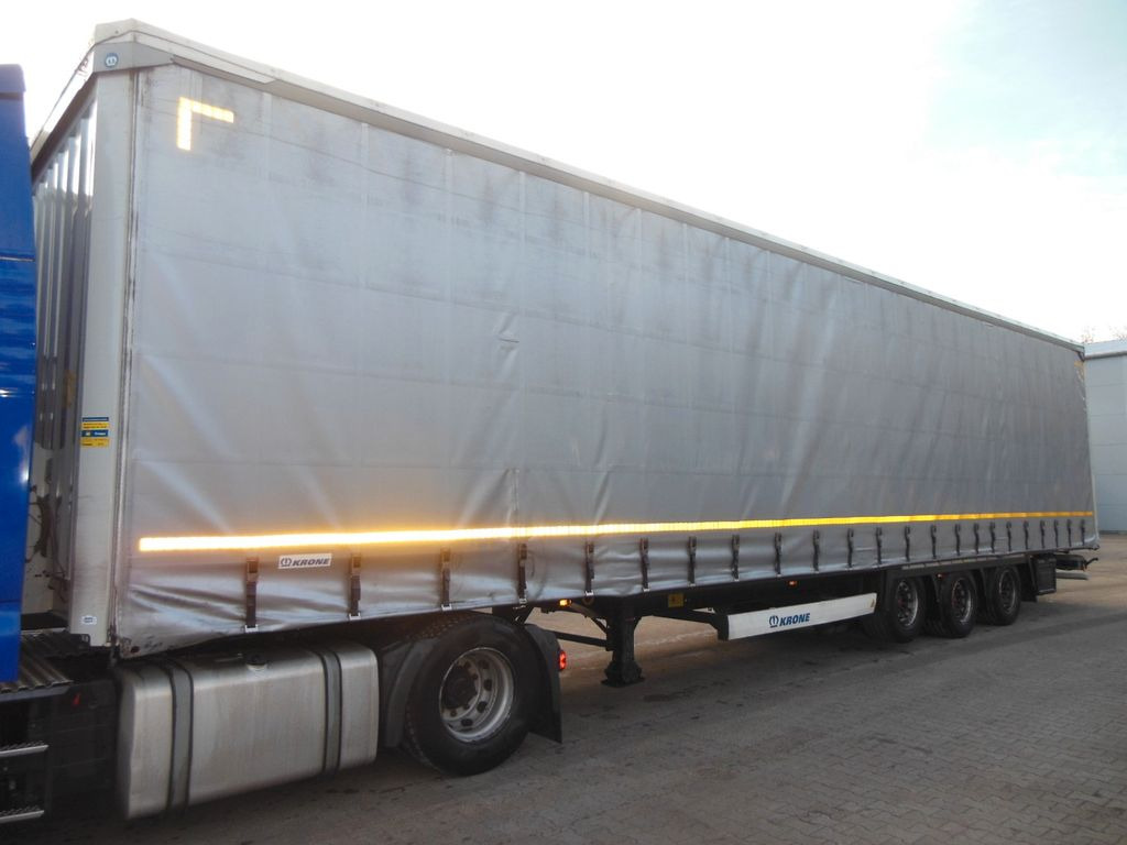 Krone SD MEGA LINER, LOWDECK, LIFT ACHSE - Ponyvás félpótkocsi: 2 kép. Krone SD MEGA LINER, LOWDECK, LIFT ACHSE - Ponyvás félpótkocsi: 2 kép.
