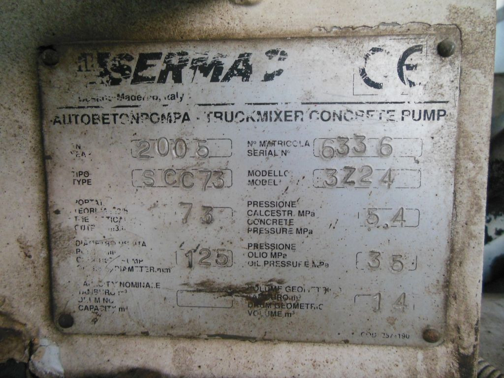 Betonmixer MAN TGA 35.410, 8X4, MIX + PUMPE 24M: 15 kép.