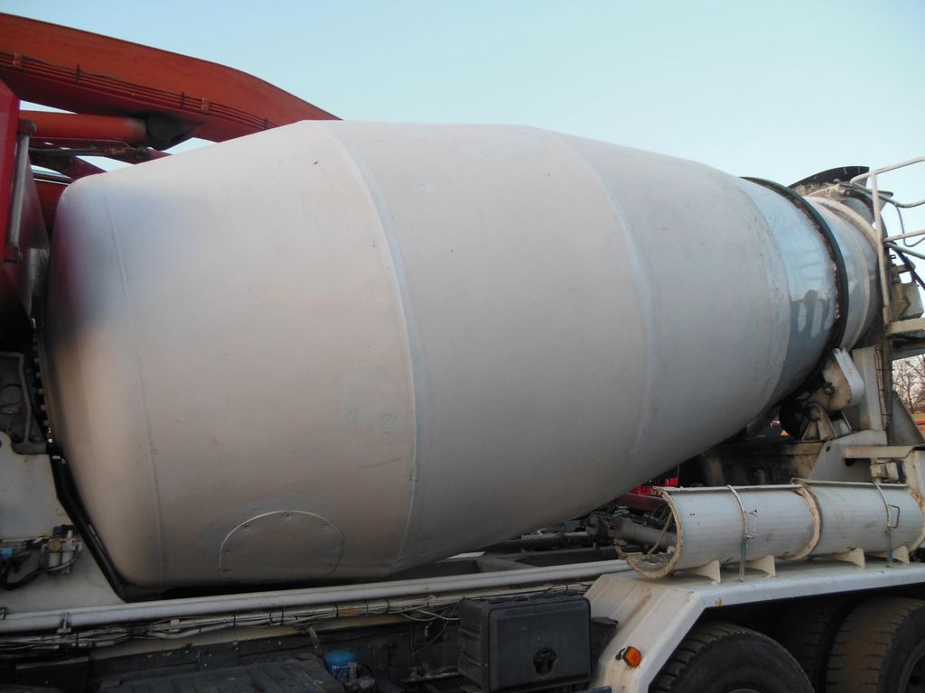 Betonmixer MAN TGA 35.410, 8X4, MIX + PUMPE 24M: 7 kép.