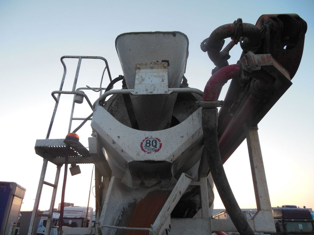 Betonmixer MAN TGA 35.410, 8X4, MIX + PUMPE 24M: 11 kép.