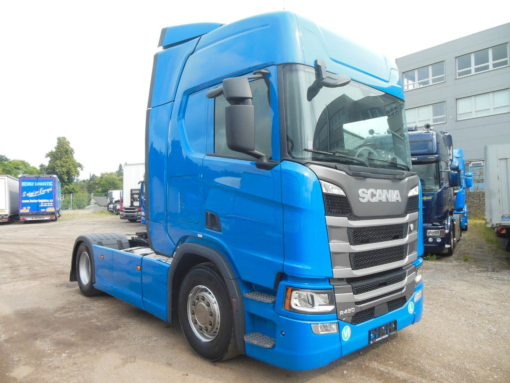 Scania R450, RETARDER, VOLL LUFT, 6 STÜCKS AM LAGER!!! - Nyergesvontató: 2 kép. Scania R450, RETARDER, VOLL LUFT, 6 STÜCKS AM LAGER!!! - Nyergesvontató: 2 kép.