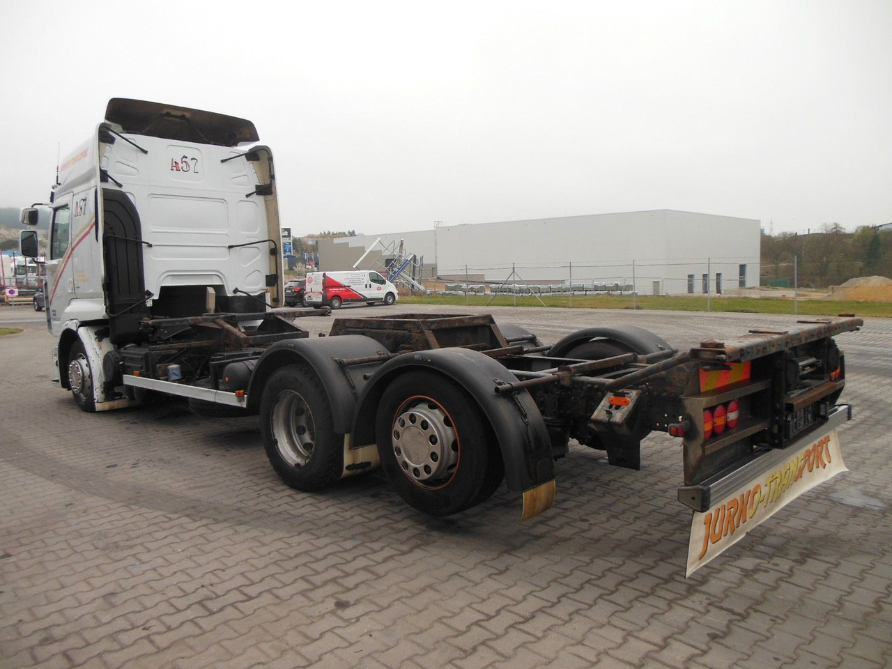 Renault PREMIUM DXI 450.25, 6X2, BDF, MANUELL!!! - Cserefelépítményes teherautó: 4 kép. Renault PREMIUM DXI 450.25, 6X2, BDF, MANUELL!!! - Cserefelépítményes teherautó: 4 kép.