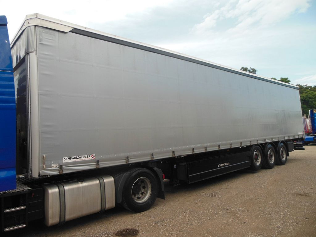 Schwarzmüller S1, BORDWÄNDE, PALETTEN BOX, LIFT ACHSE, TOP!!! - Ponyvás félpótkocsi: 3 kép. Schwarzmüller S1, BORDWÄNDE, PALETTEN BOX, LIFT ACHSE, TOP!!! - Ponyvás félpótkocsi: 3 kép.