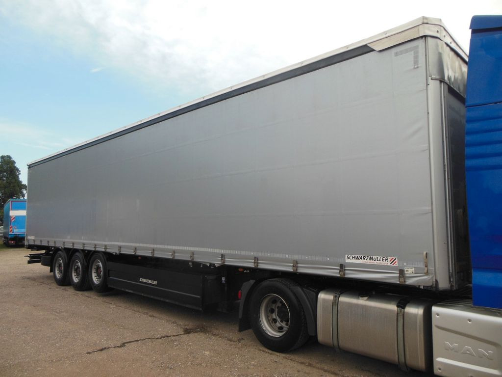 Schwarzmüller S1, BORDWÄNDE, PALETTEN BOX, LIFT ACHSE, TOP!!! - Ponyvás félpótkocsi: 4 kép. Schwarzmüller S1, BORDWÄNDE, PALETTEN BOX, LIFT ACHSE, TOP!!! - Ponyvás félpótkocsi: 4 kép.