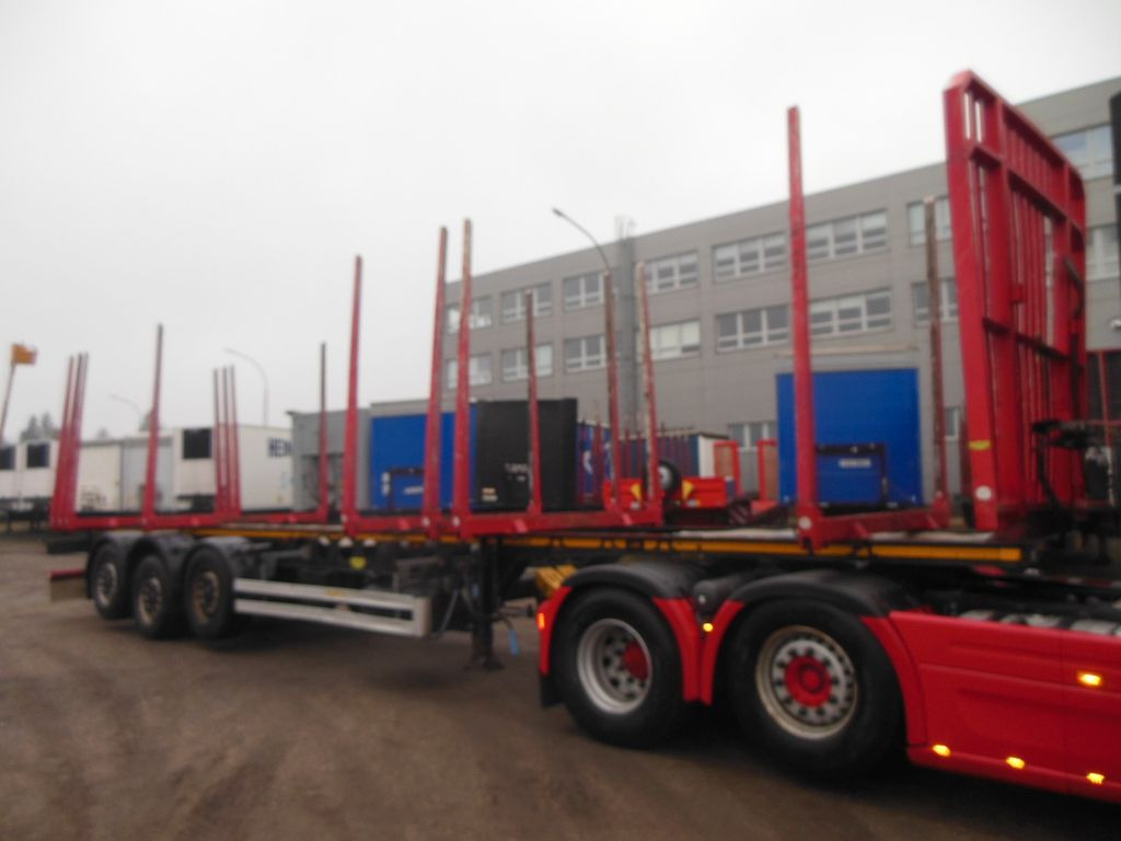 UMIKOV NPK 39, 2 x LIFT ACHSE, 8 STÜCKS RUNGEN - Rönkszállító félpótkocsi: 1 kép. UMIKOV NPK 39, 2 x LIFT ACHSE, 8 STÜCKS RUNGEN - Rönkszállító félpótkocsi: 1 kép.