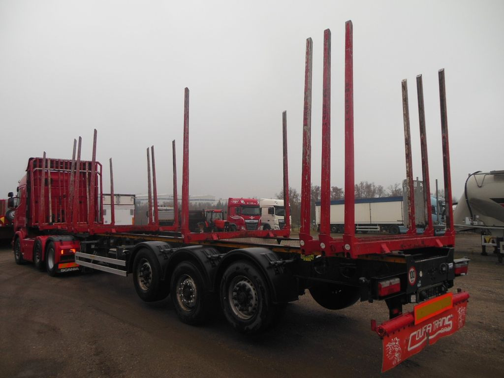 UMIKOV NPK 39, 2 x LIFT ACHSE, 8 STÜCKS RUNGEN - Rönkszállító félpótkocsi: 4 kép. UMIKOV NPK 39, 2 x LIFT ACHSE, 8 STÜCKS RUNGEN - Rönkszállító félpótkocsi: 4 kép.