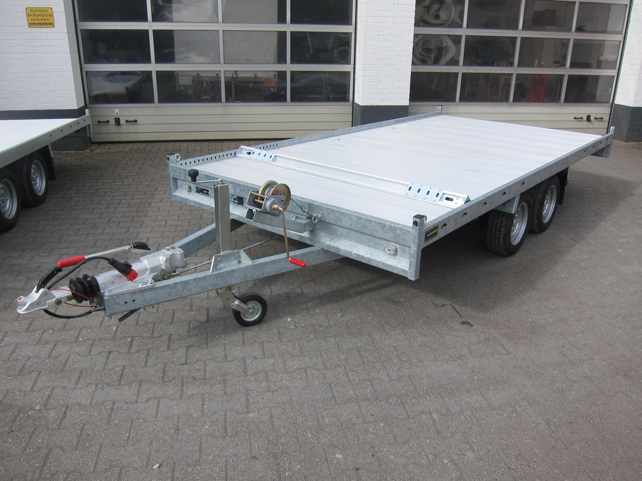 Anssems MSX 3500 Multitransporter 405x200cm Aluboden 3500kg ONLINE AKTION - Platós pótkocsi: 1 kép. Anssems MSX 3500 Multitransporter 405x200cm Aluboden 3500kg ONLINE AKTION - Platós pótkocsi: 1 kép.