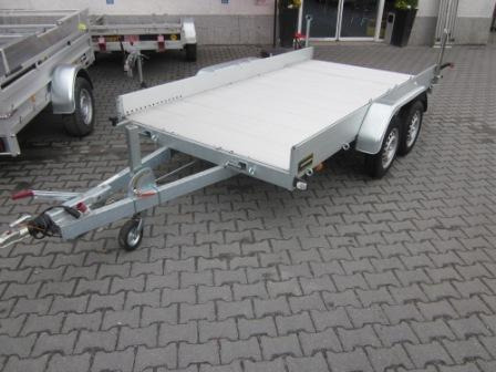 Anssems Transporter AMT 1500 340x170x18cm Aluboden Alurampen 1500kg - Platós pótkocsi: 1 kép. Anssems Transporter AMT 1500 340x170x18cm Aluboden Alurampen 1500kg - Platós pótkocsi: 1 kép.