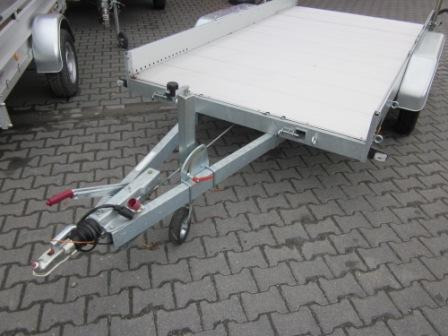 Anssems Transporter AMT 1500 340x170x18cm Aluboden Alurampen 1500kg - Platós pótkocsi: 2 kép. Anssems Transporter AMT 1500 340x170x18cm Aluboden Alurampen 1500kg - Platós pótkocsi: 2 kép.