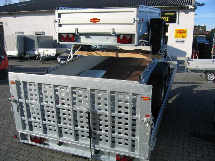 Böckmann MH AL 4320/35 430x208x20cm easyload 13" (XL) 3500kg Modell 2023 preorder - Gépszállító utánfutó: 2 kép. Böckmann MH AL 4320/35 430x208x20cm easyload 13" (XL) 3500kg Modell 2023 preorder - Gépszállító utánfutó: 2 kép.