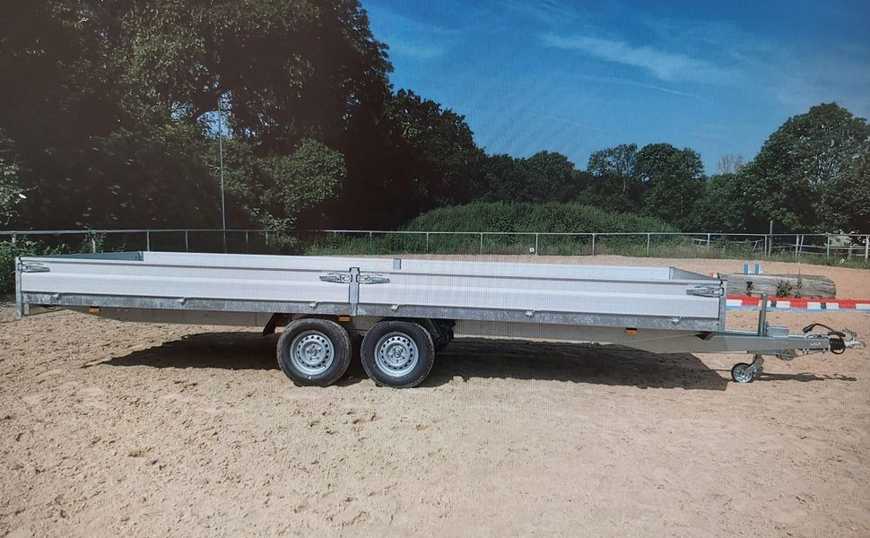 Hapert AZURE H-2 605x200x30cm 14" 3500kg - Platós pótkocsi: 1 kép. Hapert AZURE H-2 605x200x30cm 14" 3500kg - Platós pótkocsi: 1 kép.