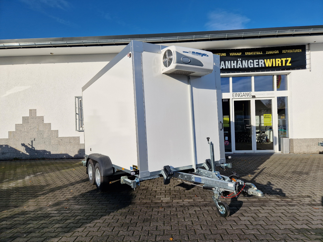 Tiefkühlanhänger AZK 3540/180 Govi Kälteaggregat -18 100/100 386x170x200cm (L) 3500kg Modell 2024 - Pótkocsi hűtős: 5 kép. Tiefkühlanhänger AZK 3540/180 Govi Kälteaggregat -18 100/100 386x170x200cm (L) 3500kg Modell 2024 - Pótkocsi hűtős: 5 kép.