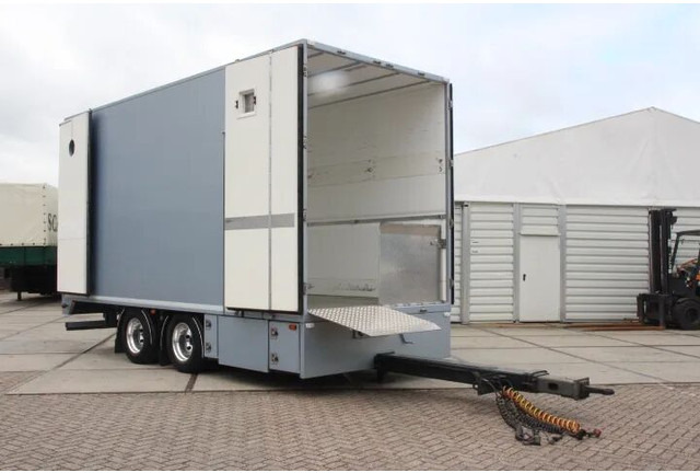 Pótkocsi dobozos DRACO Middenas aanhangwagen bloemen / planten verkoopwagen: 14 kép.