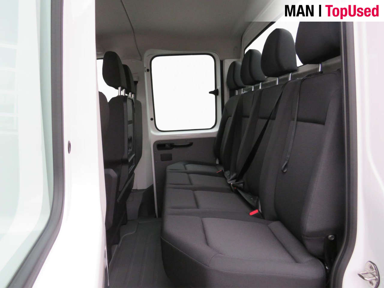 Új Platós kisteherautó, Duplakabinos kisteherautó MAN TGE 3.140 4X2F L3 SB Doka Pritsche: 7 kép.