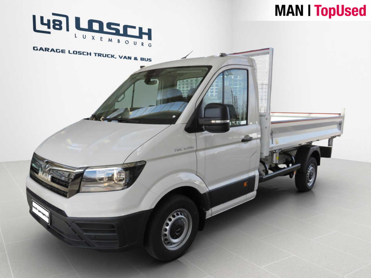 MAN TGE 3.140 4X2F L3 SB EK JPM Dreiseitenkipper Klima - Billenőplatós kisteherautó: 1 kép. MAN TGE 3.140 4X2F L3 SB EK JPM Dreiseitenkipper Klima - Billenőplatós kisteherautó: 1 kép.